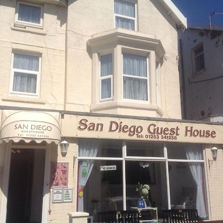San Diego Guest House - Near Pleasure Beach Blackpool Ngoại thất bức ảnh